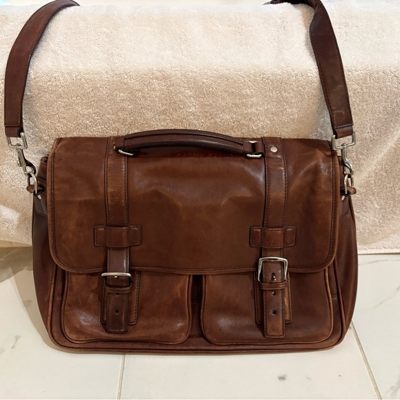 Coach Other - Coach Tan Leather Men's Bag